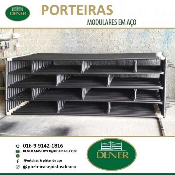 porteiras para pasto ou confinamento