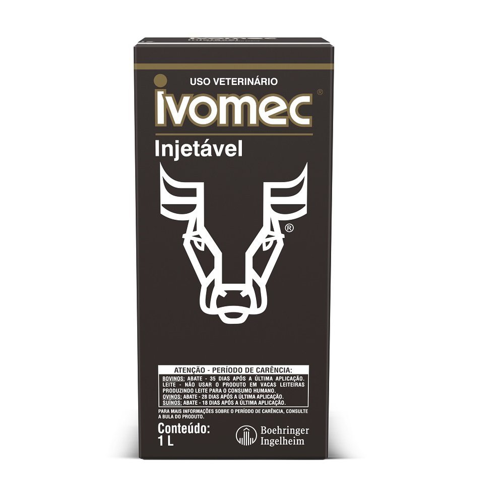 Ivomec® Ivermectina Boehringer | Controle de parasitas internos e externos
