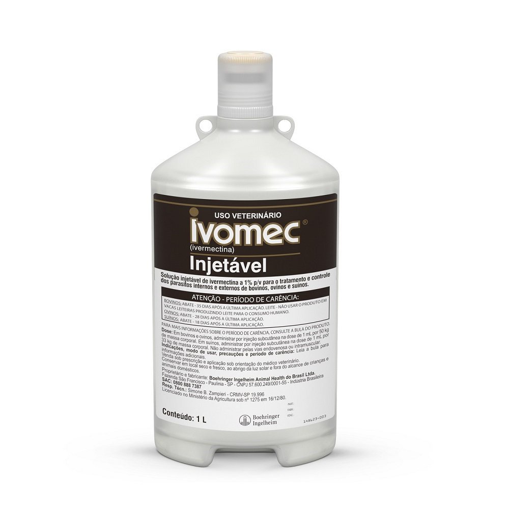Ivomec® Ivermectina Boehringer | Controle de parasitas internos e externos - Imagem 3