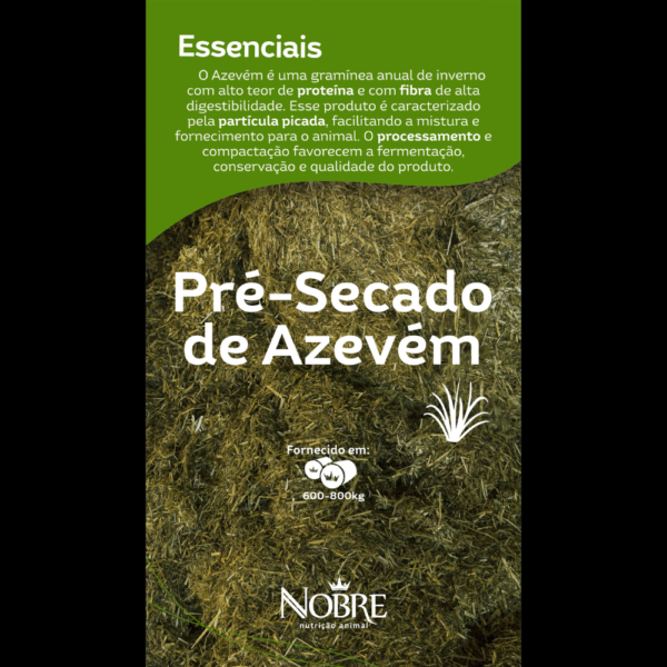 LINHA ESSENCIAIS PRÉ-SECADO DE AZEVÉM - NOBRE NUTRIÇÃO ANIMAL