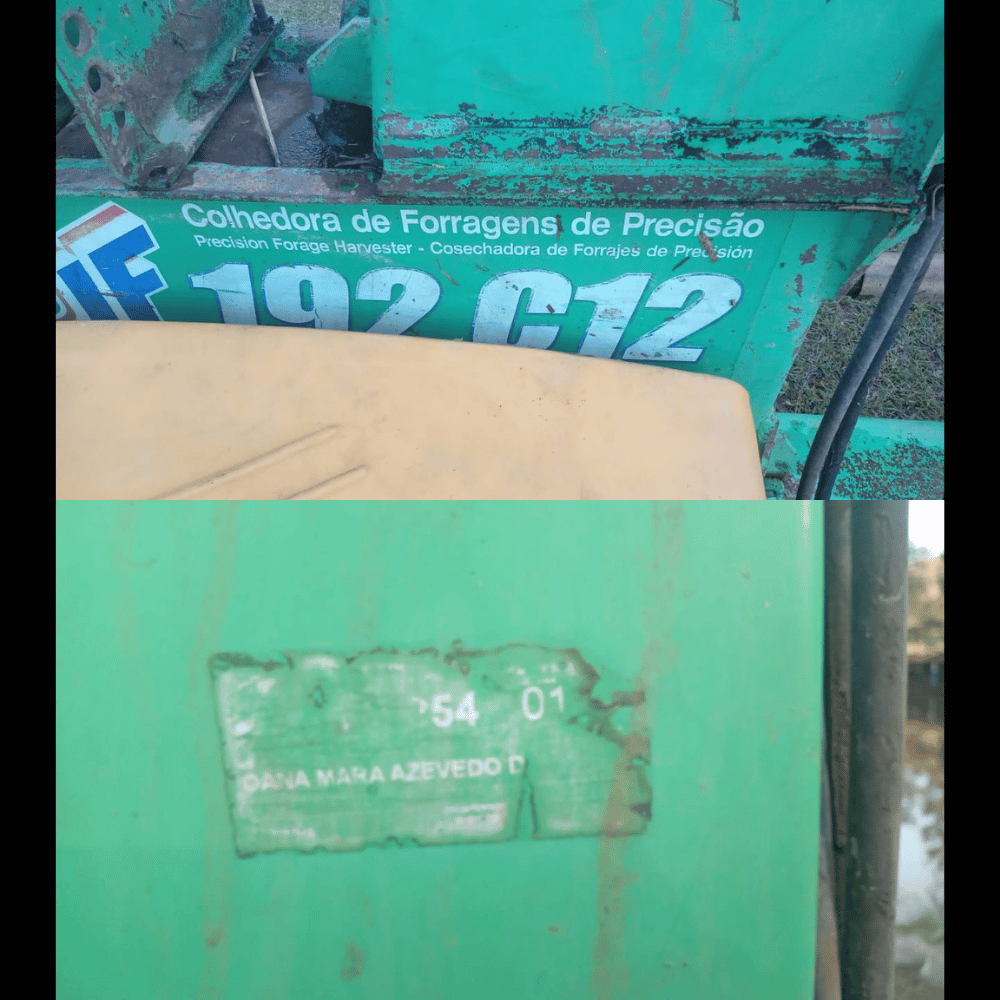 COLHEDOR DE CANA PARA FORRAGEM JF 192 C12 - Imagem 3