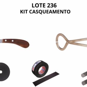 LOTE 236 - KIT CASQUEAMENTO