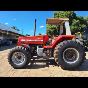 Lote 145 - TRATOR MASSEY FERGUSON 650 4X4 - PLATAFORMADO