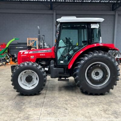 LOTE 19 – TRATOR MASSEY FERGUSON 283 (ADVANCED) 4×4 ANO 2009