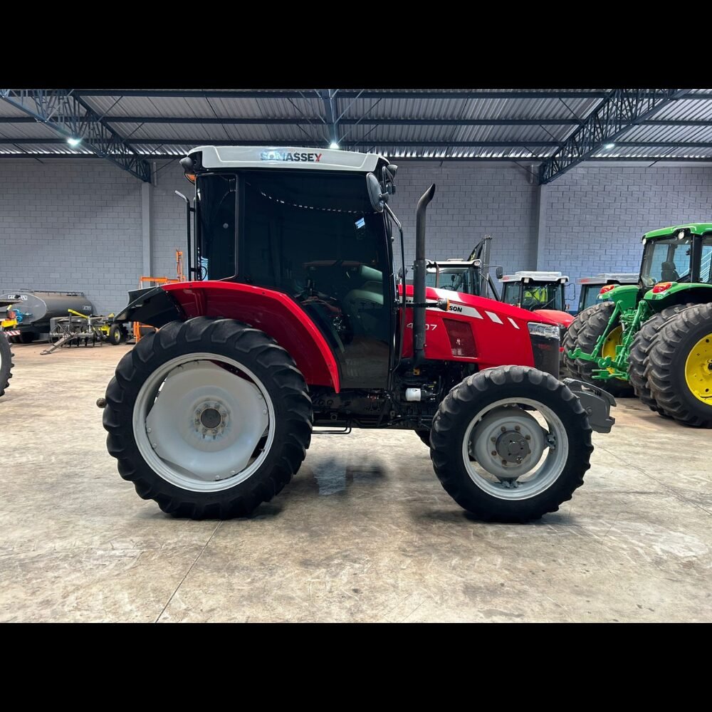 LOTE 24 – TRATOR MASSEY FERGUSON 4707 4X4 ANO 2021 - Imagem 14