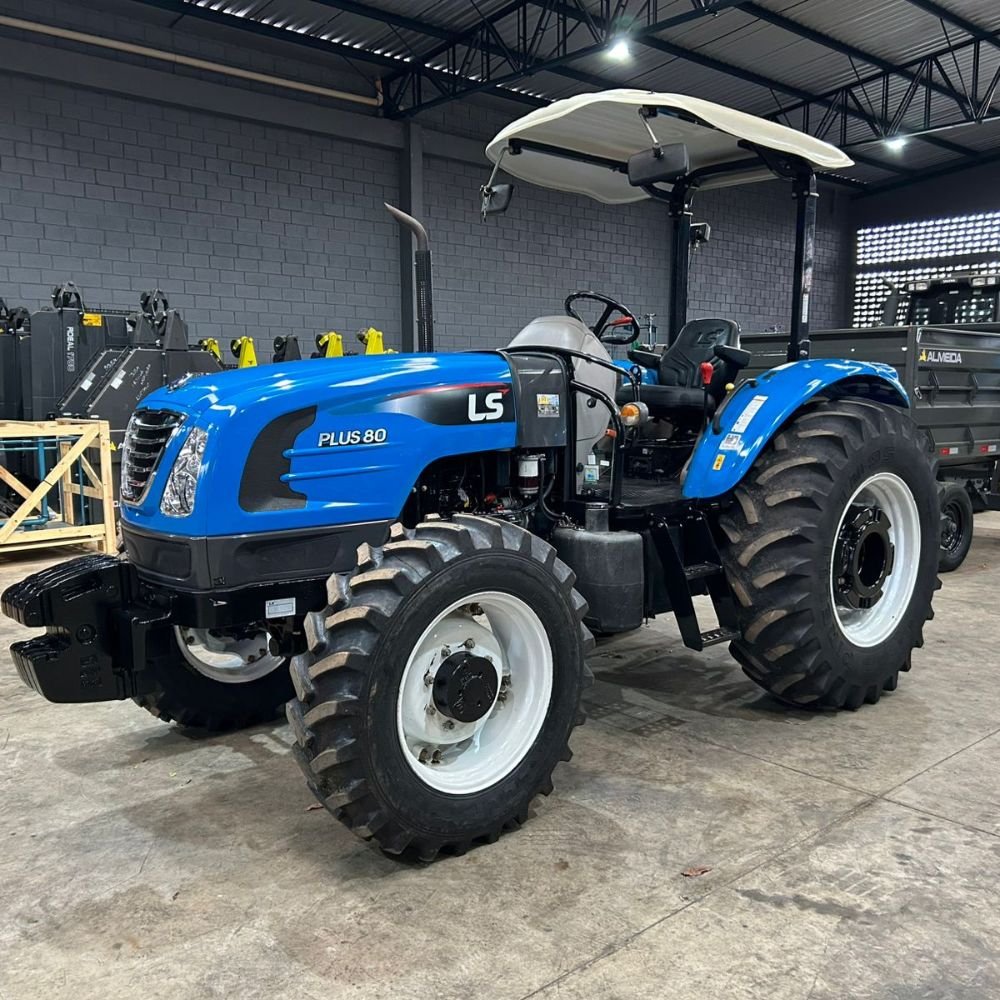 LOTE 35 – Trator LS Tractor Plus 80 Plataformado 4×4 2021 - Imagem 9