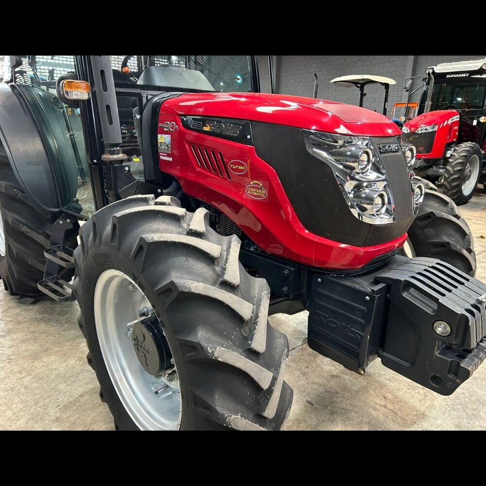 LOTE 26 – Trator Yanmar Solis 90 Cabinado 4×4 Ano 2023 - Imagem 13