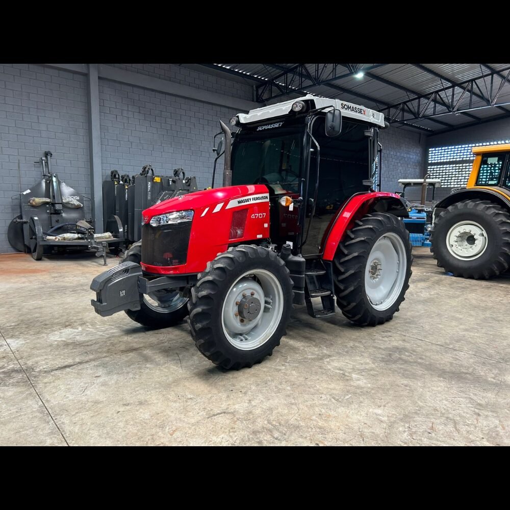 LOTE 24 – TRATOR MASSEY FERGUSON 4707 4X4 ANO 2021