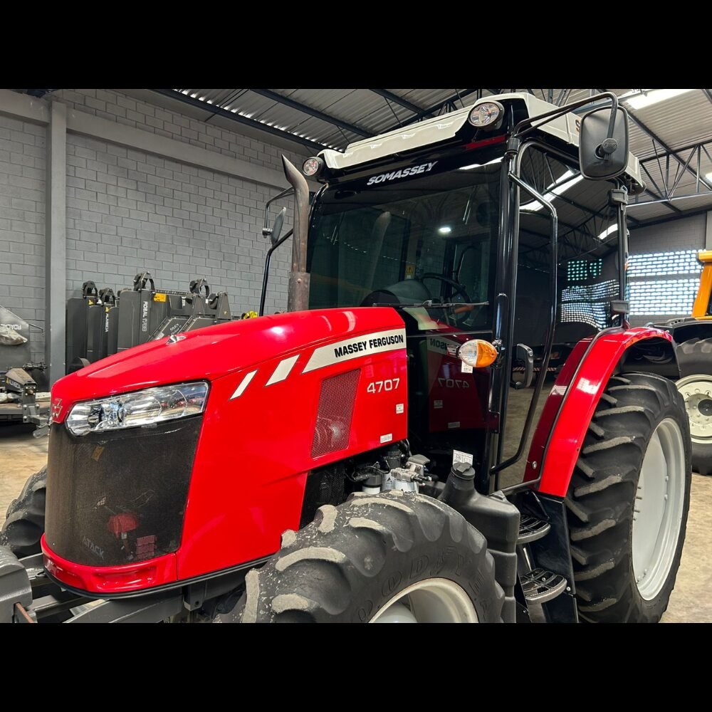 LOTE 24 – TRATOR MASSEY FERGUSON 4707 4X4 ANO 2021 - Imagem 16
