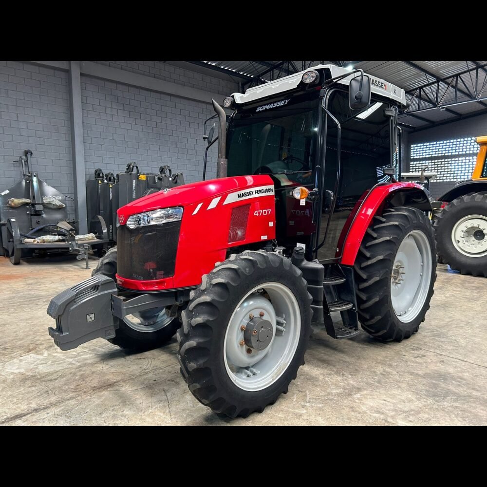 LOTE 24 – TRATOR MASSEY FERGUSON 4707 4X4 ANO 2021 - Imagem 18
