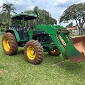 Trator John Deere 6300 4x4 Ano 2001 e Conjunto Frontal Stara
