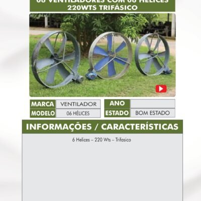 SH 02 – 6 VENTILADORES