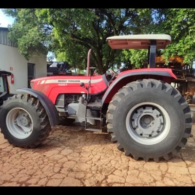 Lote 217 – TRATOR MASSEY FERGUSON 4297 4X4 – PLATAFORMADO