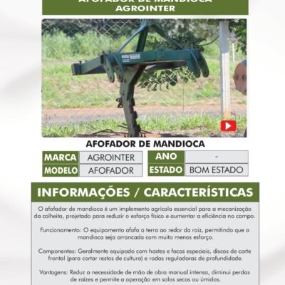 CA 04 – Afofador de Mandioca