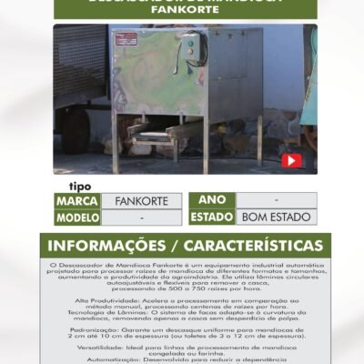 CA 06 – DESCASCADOR DE MANDIOCA