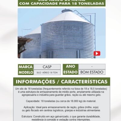 CA 19 – 2 Silo 18 Toneladas