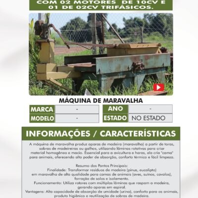 CA 23 – MAQUINA DE MARAVALHA