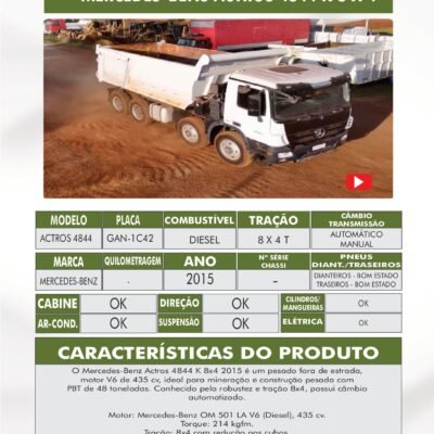 DE 020 – MERCEDES ACTROS 4844
