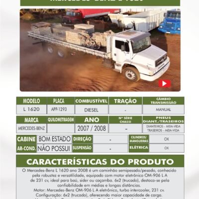 DE 021 – CAMINHÃO MERCEDES