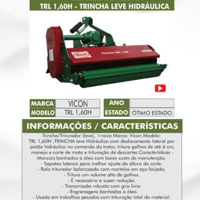 DT 21 – TRINCHA/TRITURADOR VICON TRL