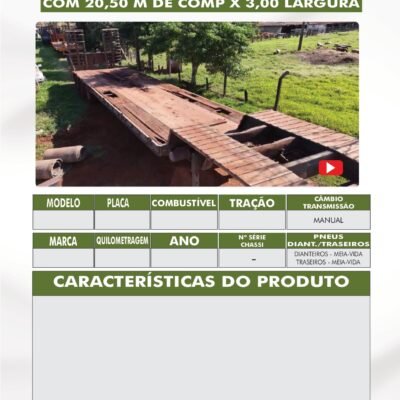 DE 040 – PRANCHA RODOLINEA