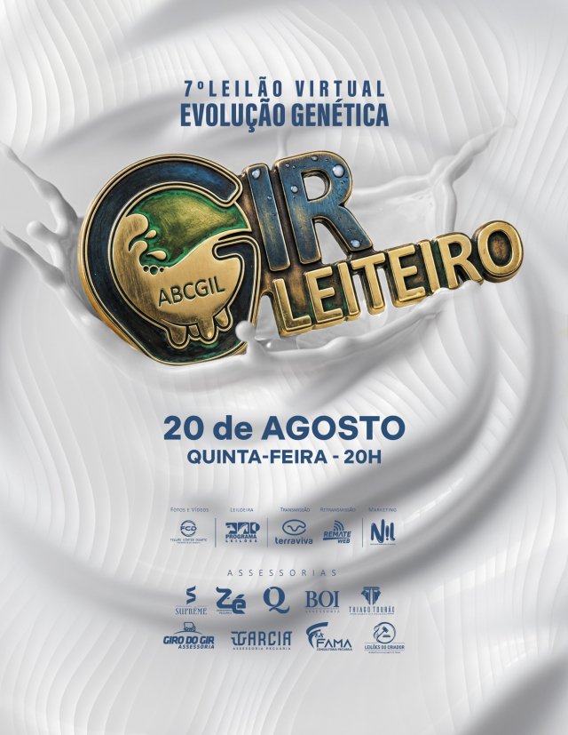 7° Leilão Virtual Evolução Genética – Gir Leiteiro