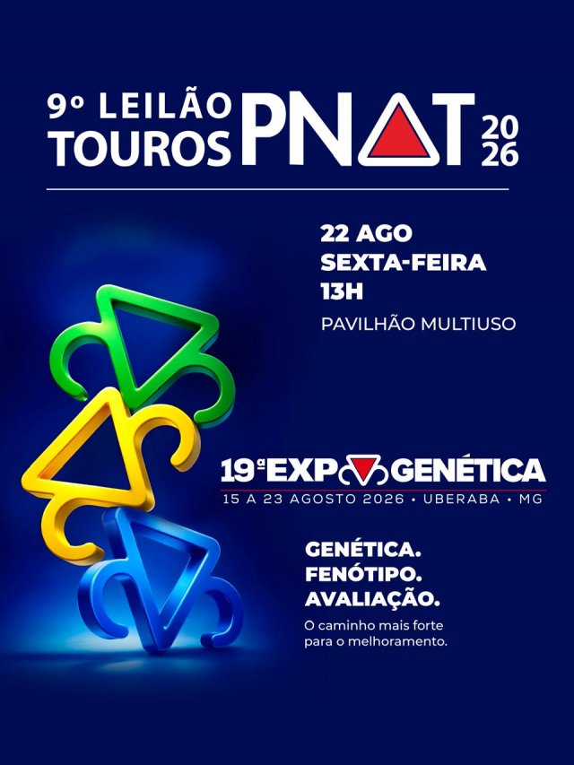 9º Leilão Touros PNAT 2026