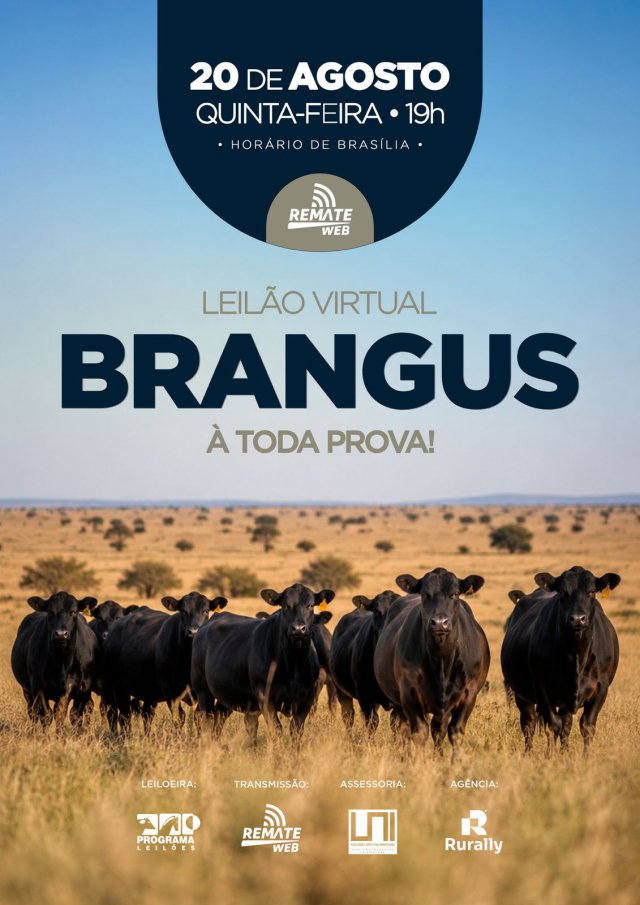 Leilão Virtual Brangus – À Toda Prova
