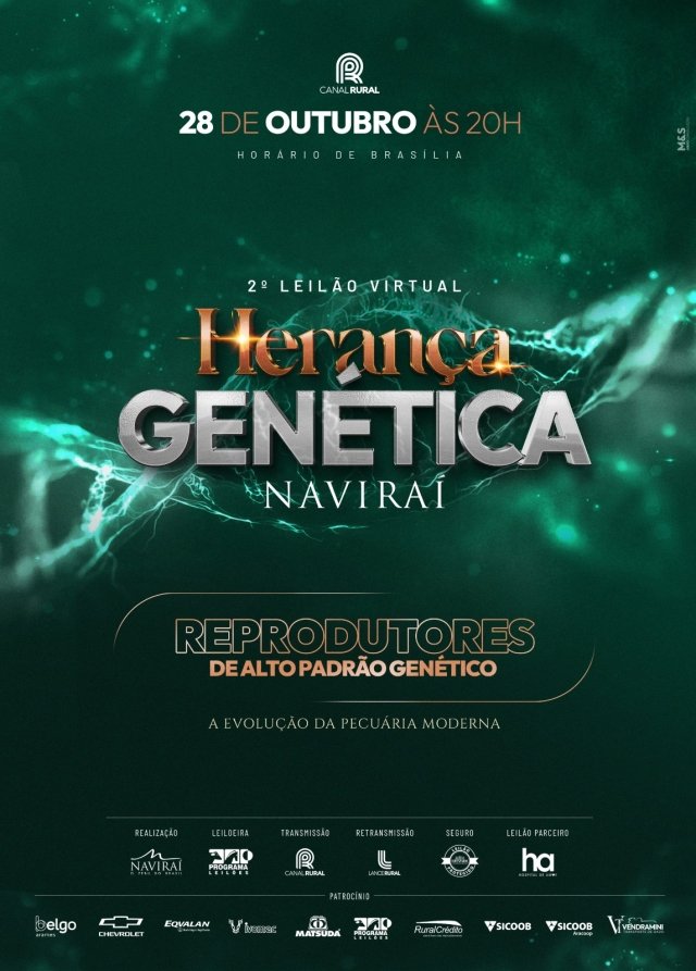 2º Leilão Virtual Herança Genética Naviraí – Reprodutores