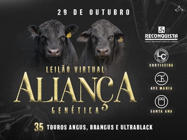 Leilão Virtual Aliança Genética